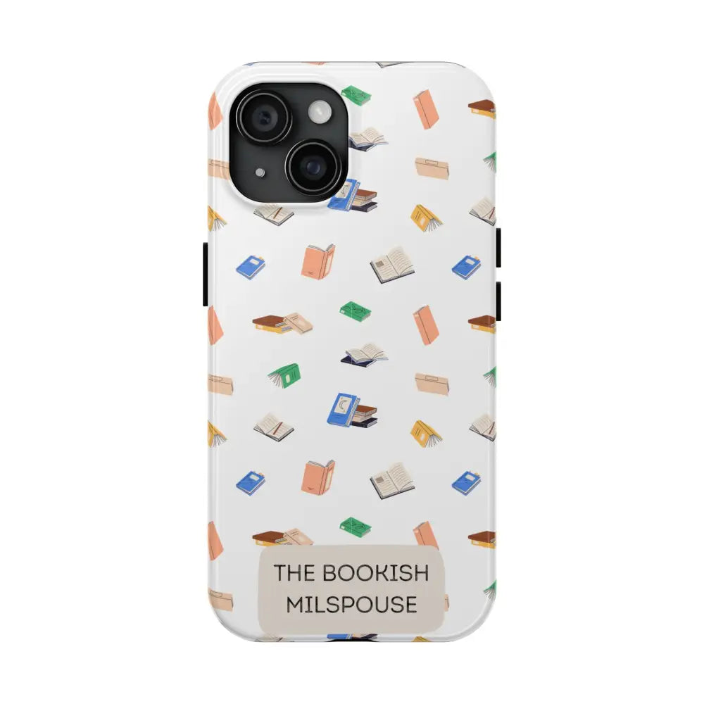 The Bookish Milspouse Tough Phone Cases - Phone Case