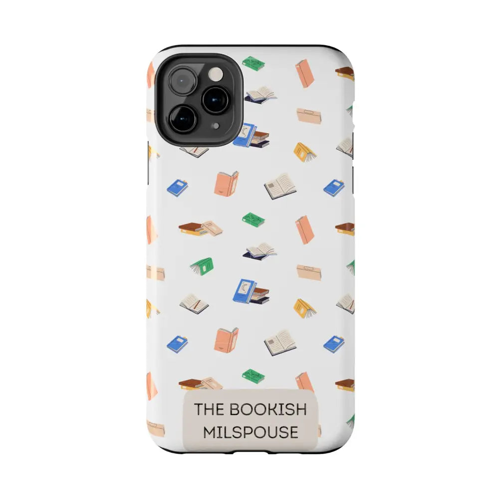 The Bookish Milspouse Tough Phone Cases - Phone Case