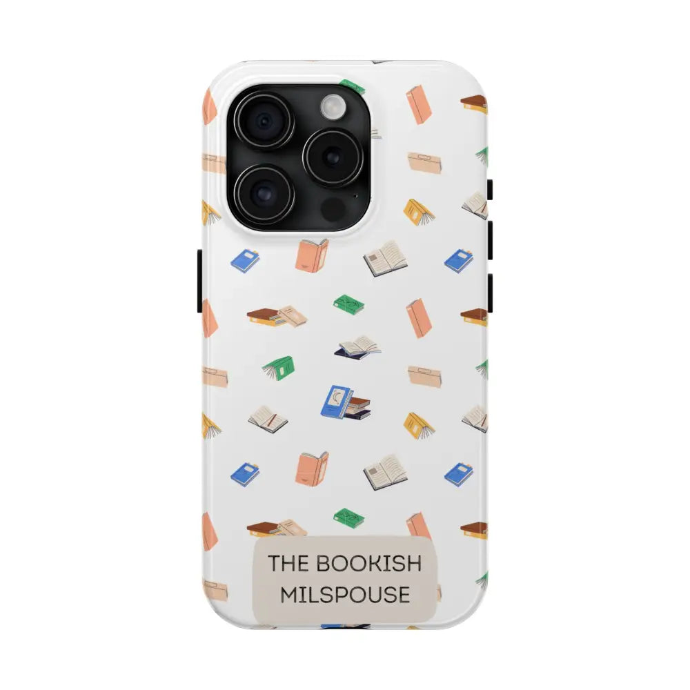 The Bookish Milspouse Tough Phone Cases - Phone Case