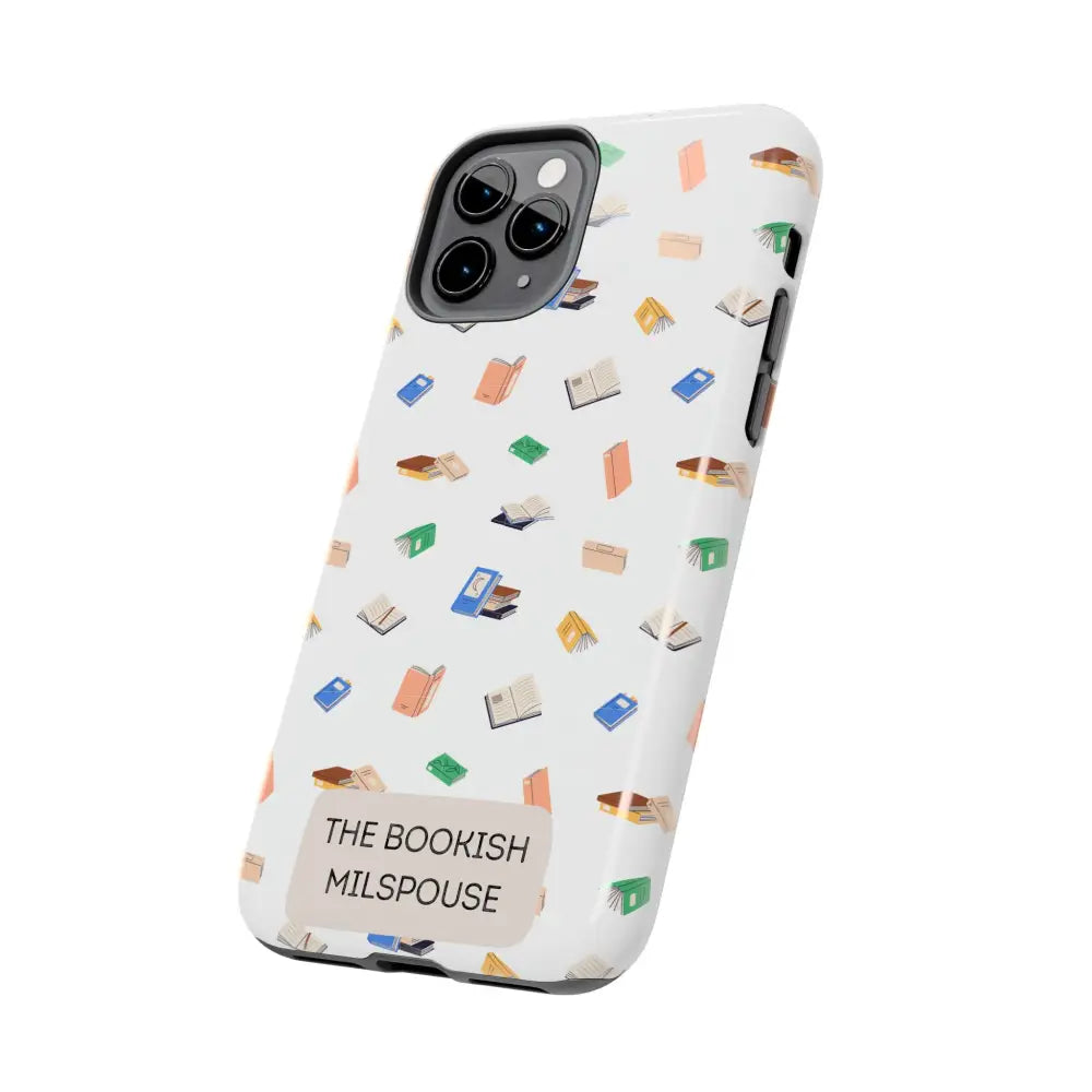 The Bookish Milspouse Tough Phone Cases - Phone Case
