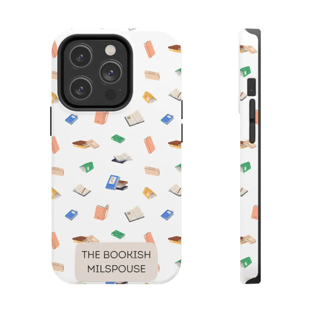 The Bookish Milspouse Tough Phone Cases - Phone Case