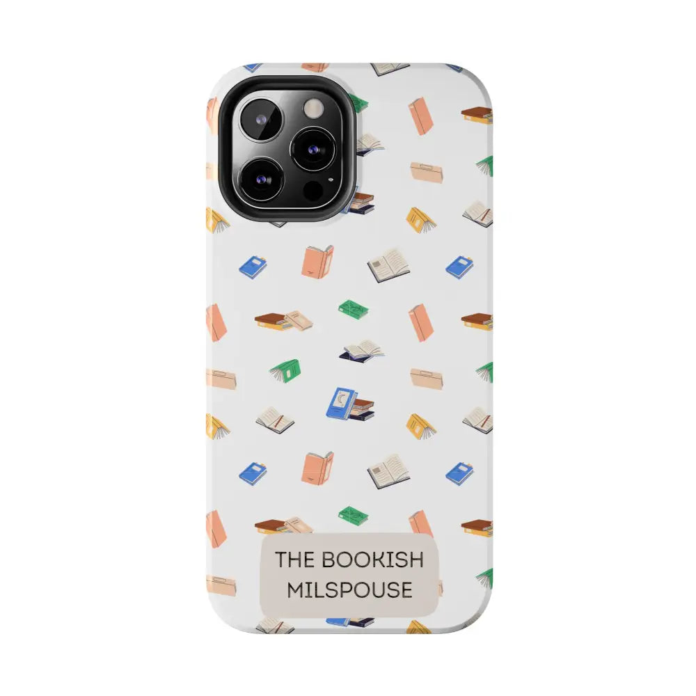 The Bookish Milspouse Tough Phone Cases - Phone Case
