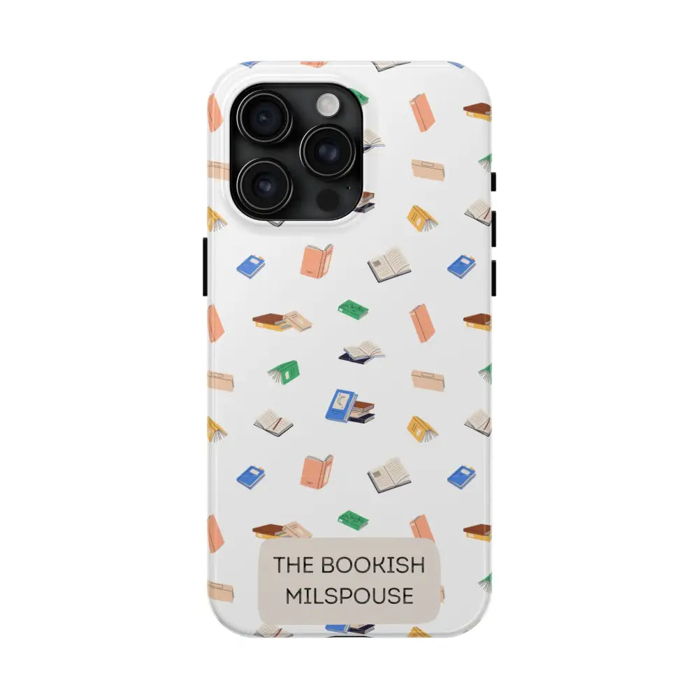 The Bookish Milspouse Tough Phone Cases - Phone Case