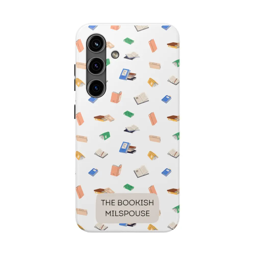 The Bookish Milspouse Tough Phone Cases - Phone Case