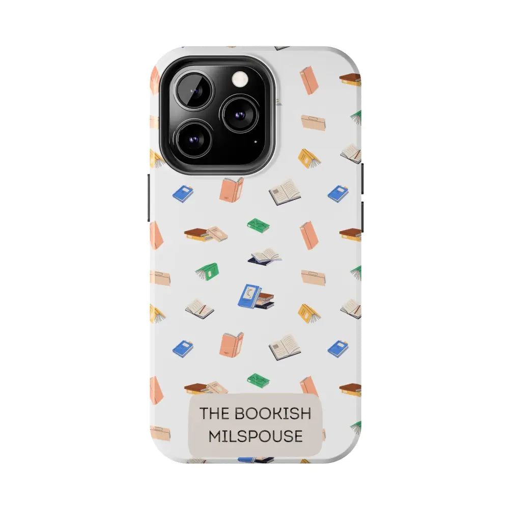The Bookish Milspouse Tough Phone Cases - Phone Case