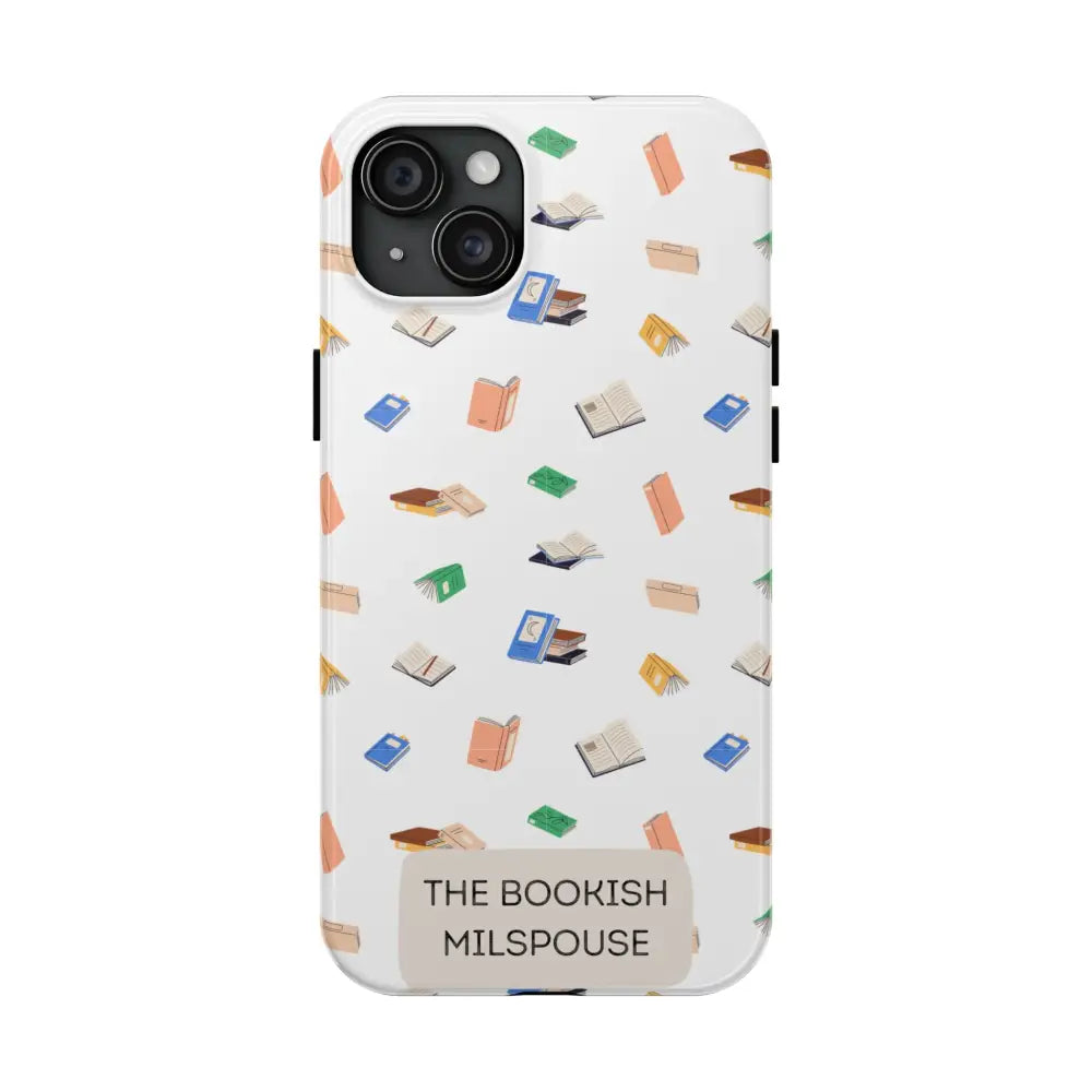 The Bookish Milspouse Tough Phone Cases - Phone Case