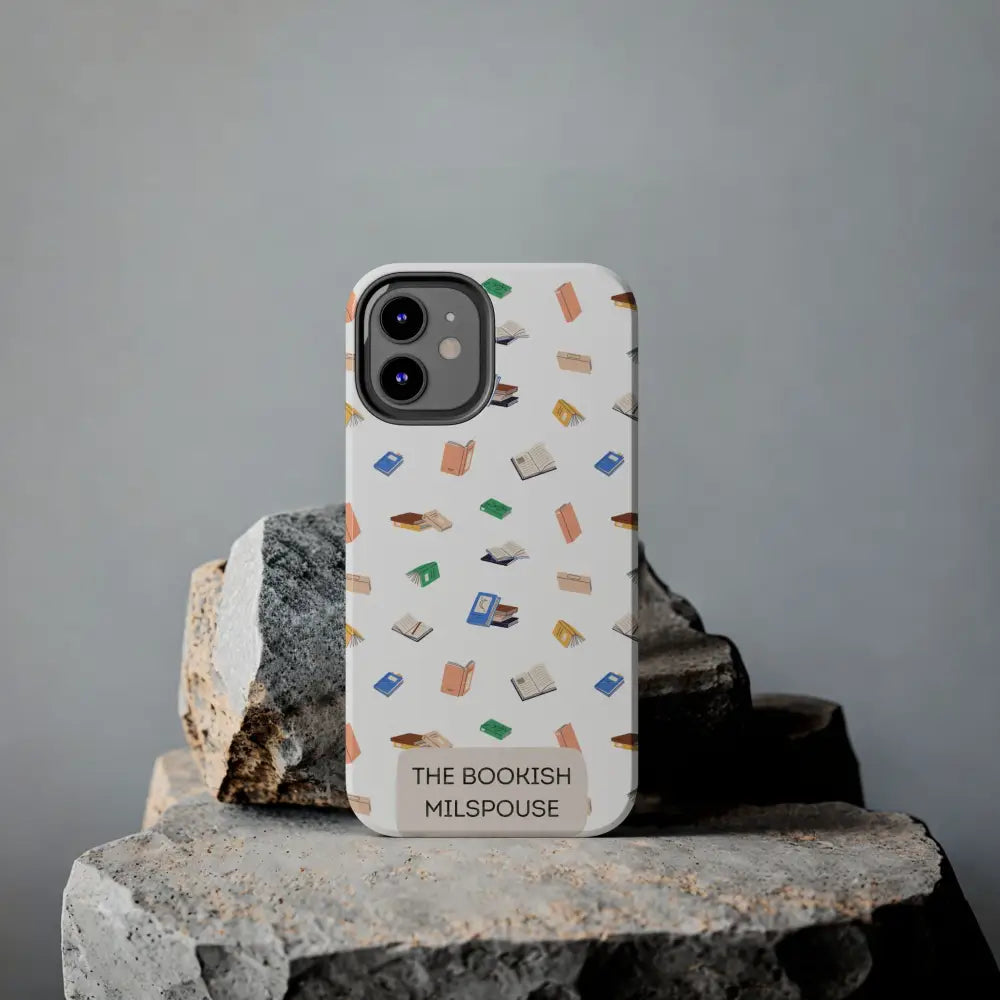 The Bookish Milspouse Tough Phone Cases - iPhone 12 Mini - Phone Case