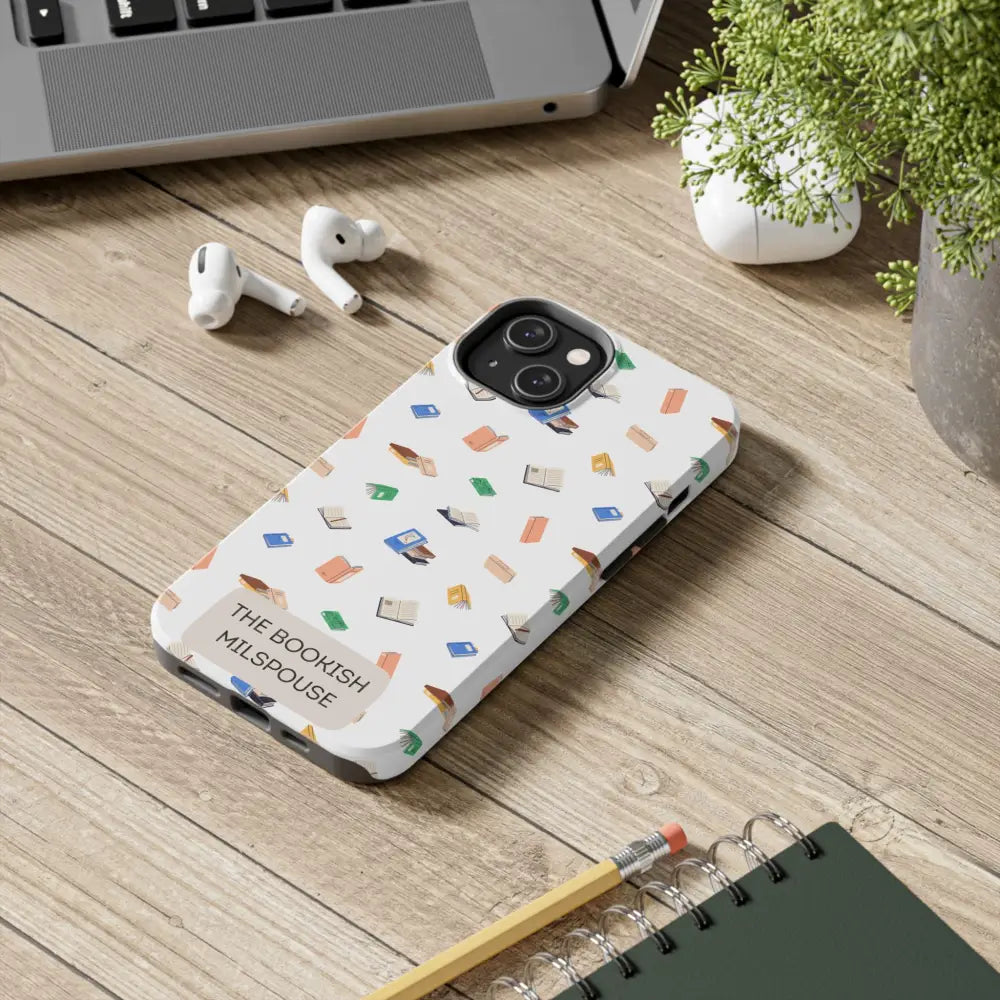 The Bookish Milspouse Tough Phone Cases - iPhone 14 - Phone Case