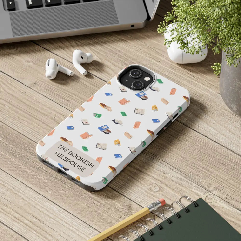 The Bookish Milspouse Tough Phone Cases - iPhone 14 Plus - Phone Case
