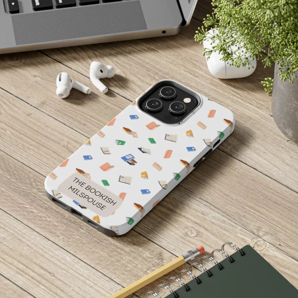 The Bookish Milspouse Tough Phone Cases - iPhone 14 Pro Max - Phone Case