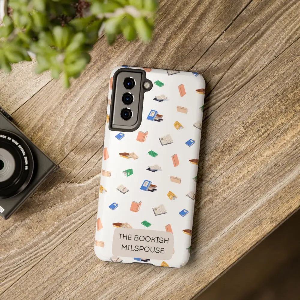 The Bookish Milspouse Tough Phone Cases - Samsung Galaxy S21 - Phone Case
