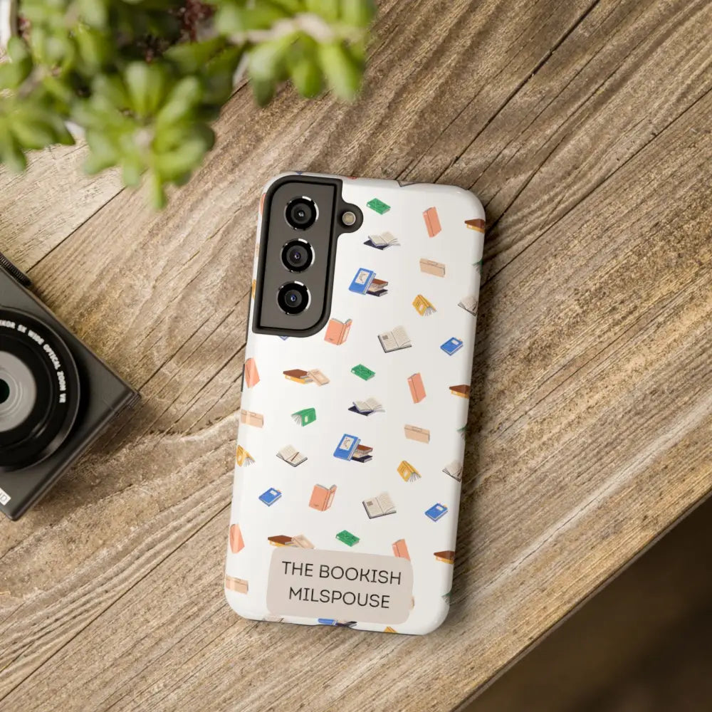 The Bookish Milspouse Tough Phone Cases - Samsung Galaxy S22 - Phone Case