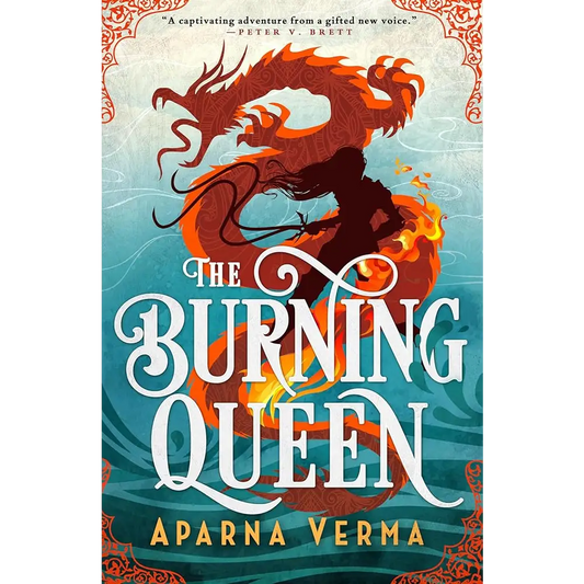 The Burning Queen (The Ravence Trilogy, 2) cover image