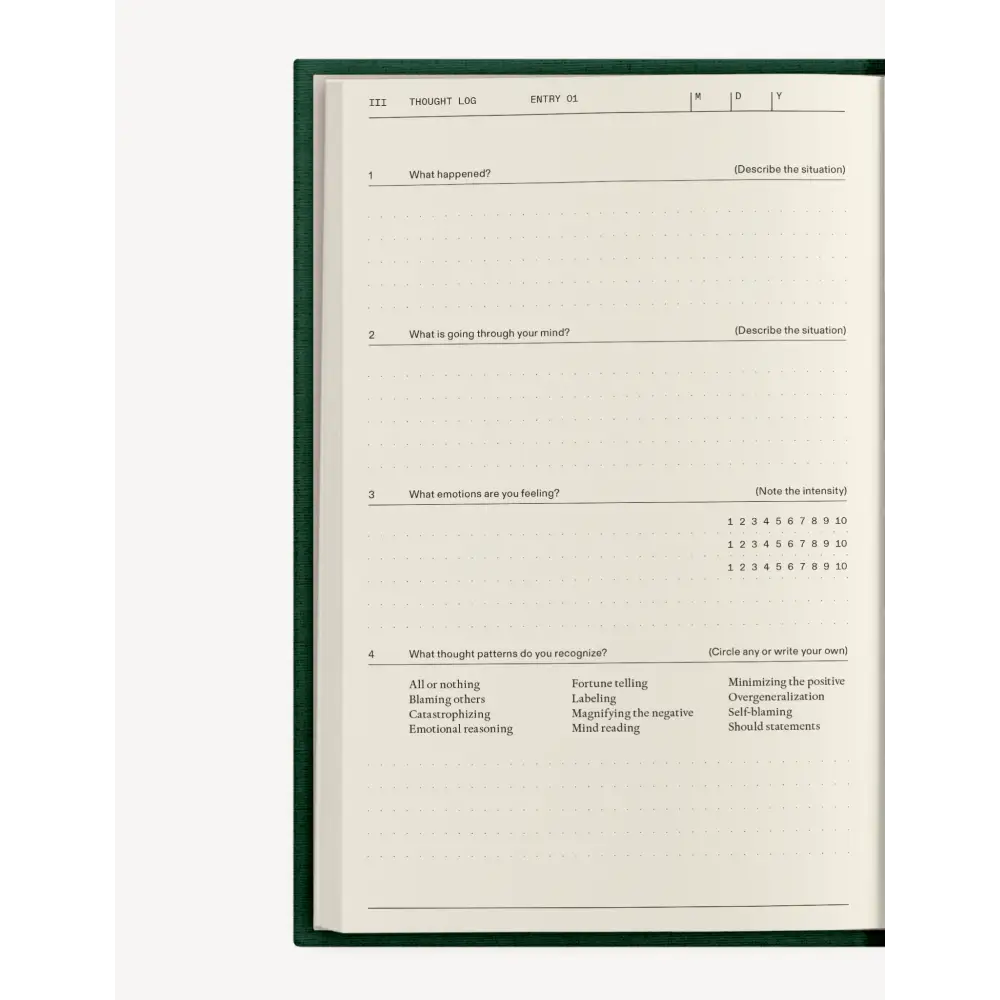The Field Guide for Depression Notebook