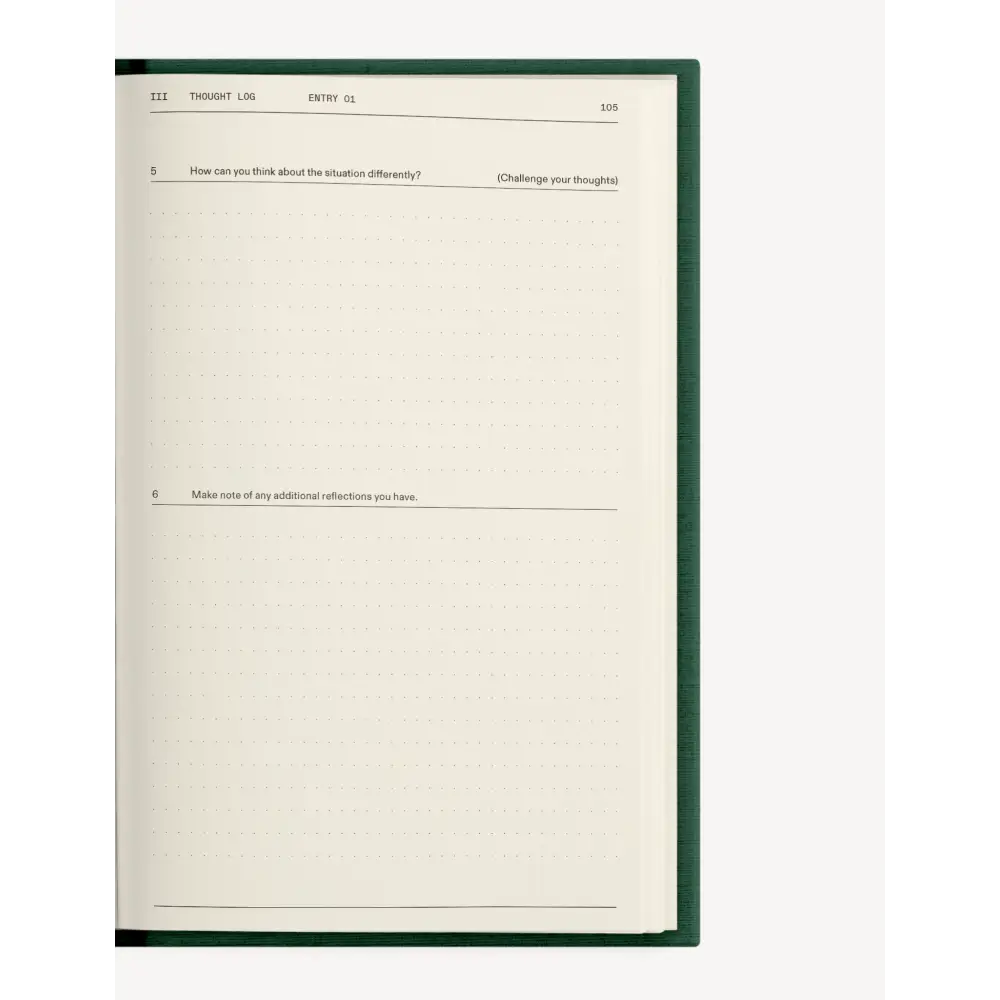 The Field Guide for Depression Notebook