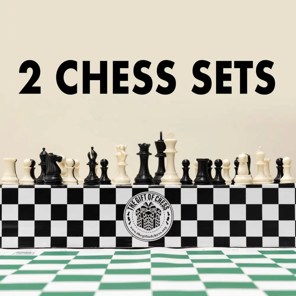 The Gift of Chess 2 Lightweight Chess Sets Chess Set