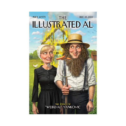 The Illustrated Al: The Songs of “Weird Al” Yankovic Mark Fredrickson cover exclusive Book Edition