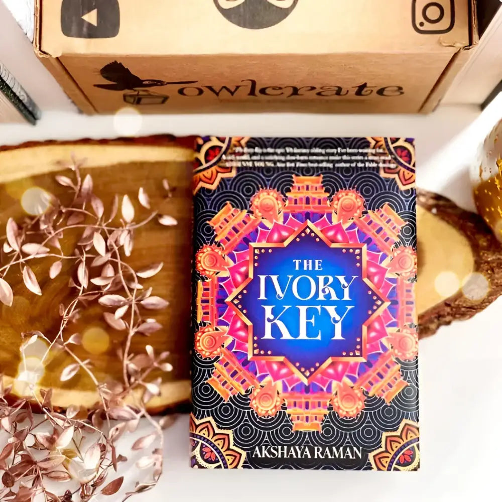 The Ivory Key Owl Crate Edition (The Ivory Key Duology) by Akshaya Raman - Young Adult Book