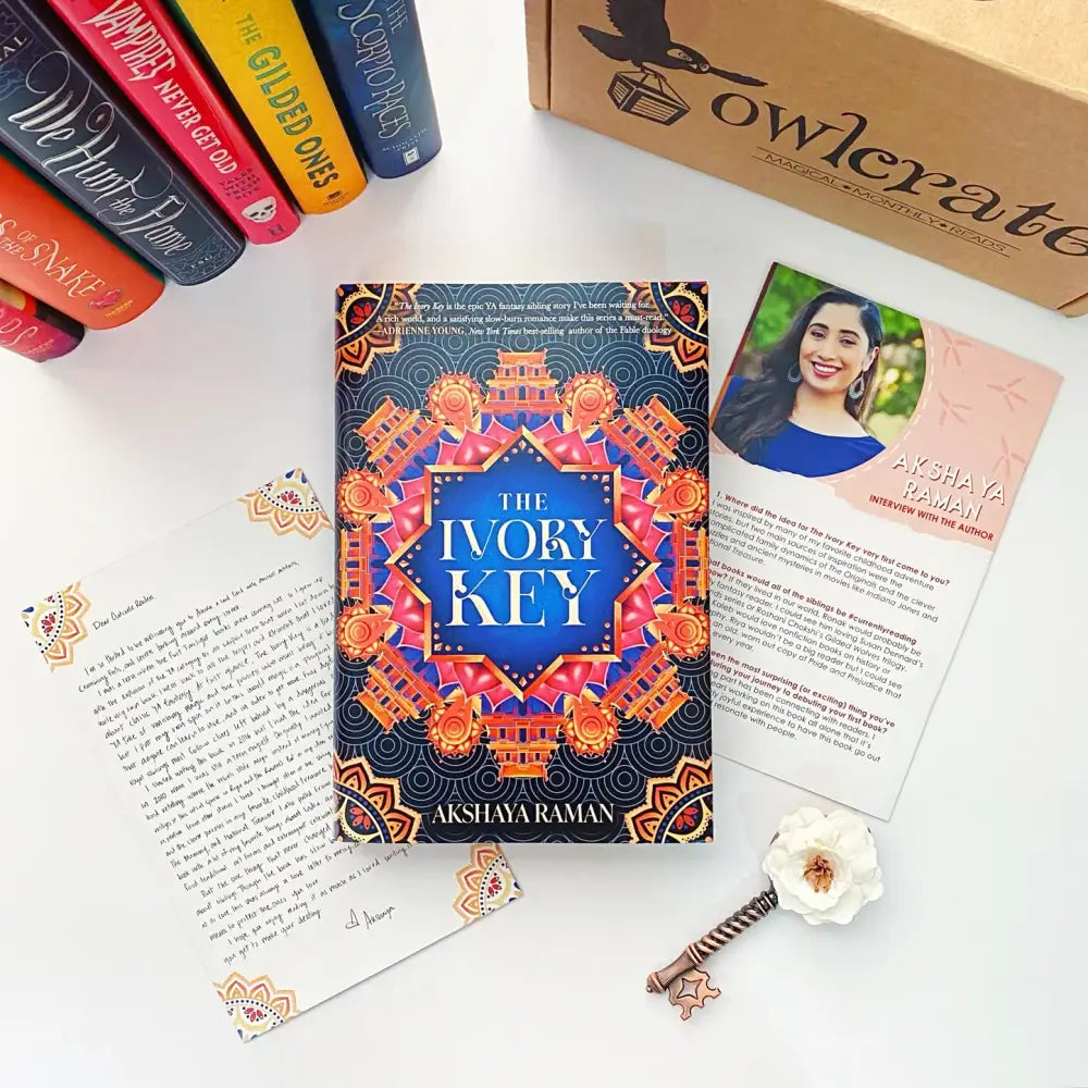 The Ivory Key Owl Crate Edition (The Ivory Key Duology) by Akshaya Raman - Young Adult Book