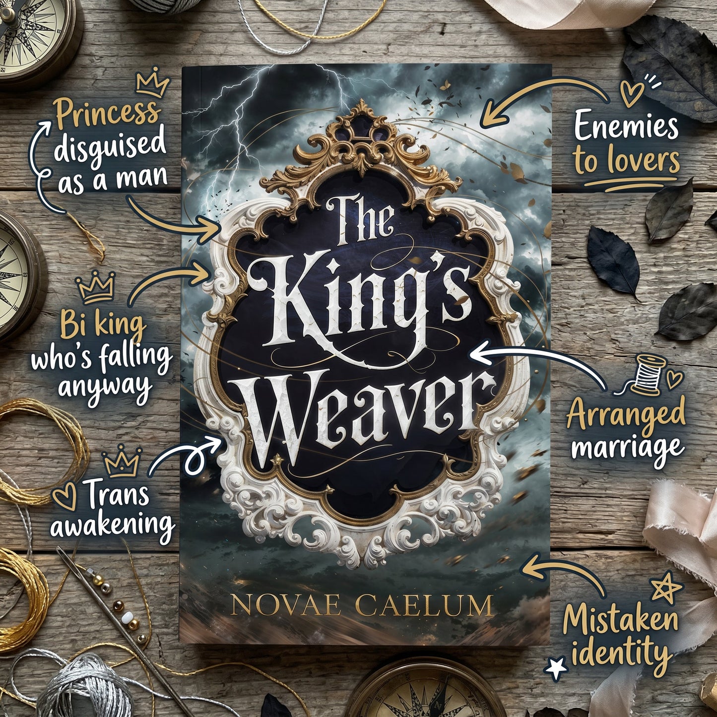 SIGNED The King's Weaver (Hardcover)
