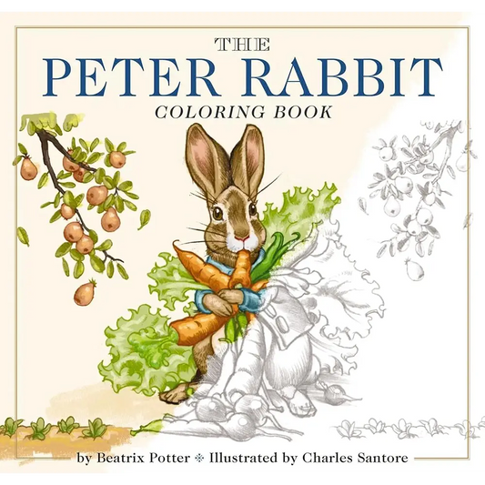 The Peter Rabbit Coloring Book: The Classic Edition Coloring Book cover image