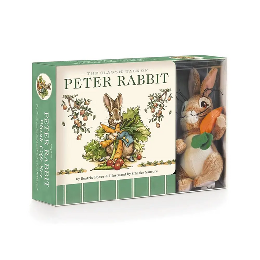 The Peter Rabbit Plush Gift Set (The Revised Edition): Includes the Classic Edition Board Book + Plush Stuffed Animal