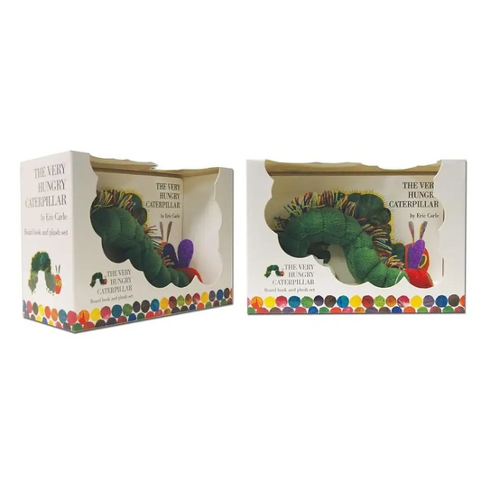 The Very Hungry Caterpillar Board Book and Plush (Book&Toy) by Eric Carle - Children’s Picture Book