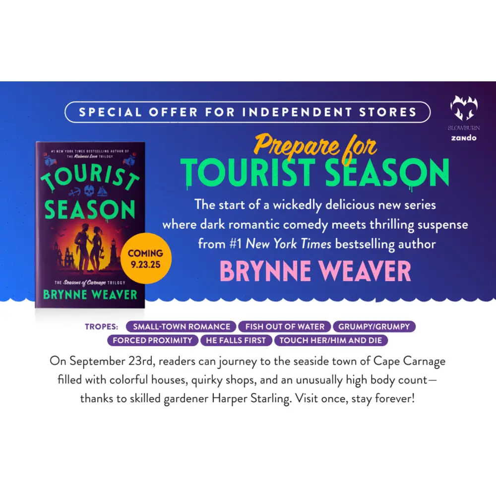 Tourist Season: The Seasons of Carnage Trilogy by Brynne Weaver Pre Order