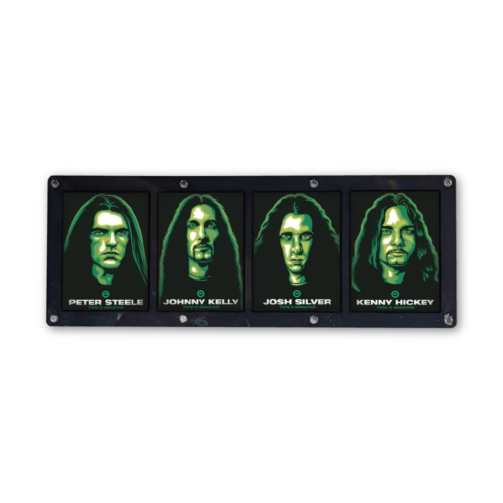 Type O Negative: Trading Card Set Numbered to 199 Book Edition