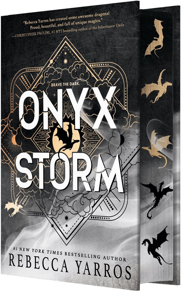 Onyx Storm (The Empyrean #3) by Rebecca Yarros (Deluxe Edition)