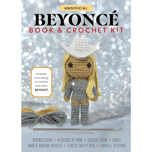 Unofficial Beyoncé Book and Crochet Kit: Includes Everything to Crochet Your Own Beyoncé - Beyoncé Book 4 Colors