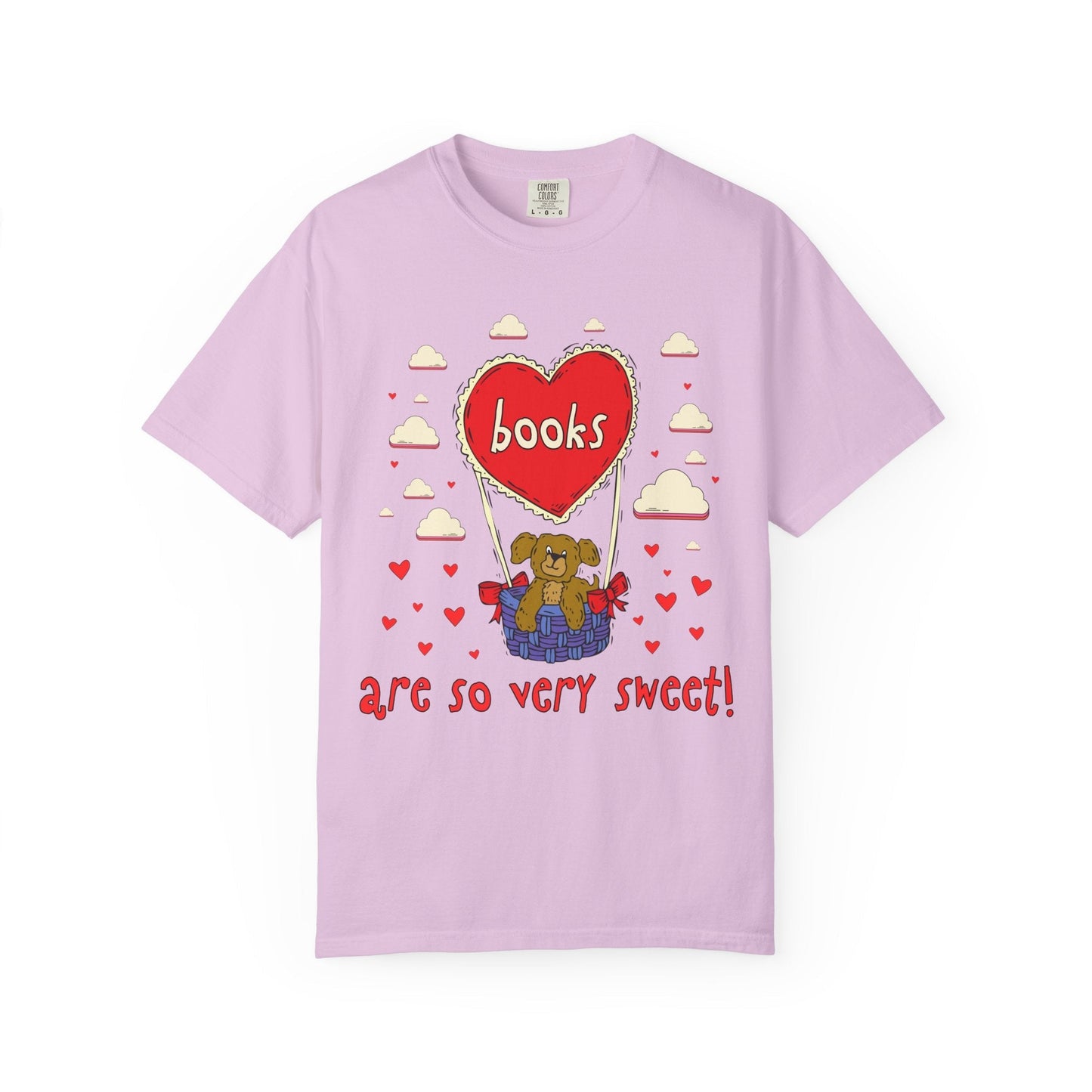 Books Are So Very Sweet Valentine's Day Tee