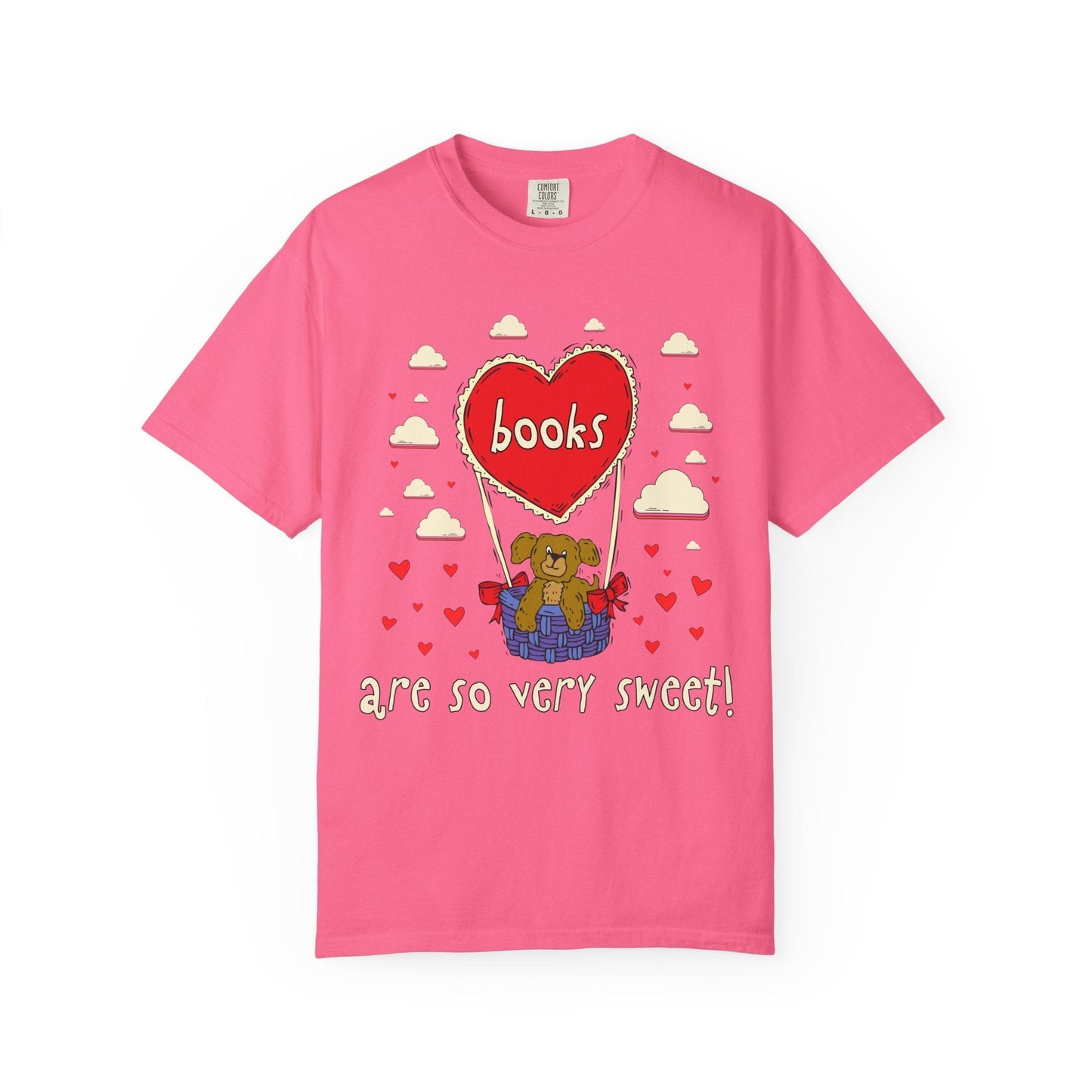 Books Are So Very Sweet Valentine's Day Tee