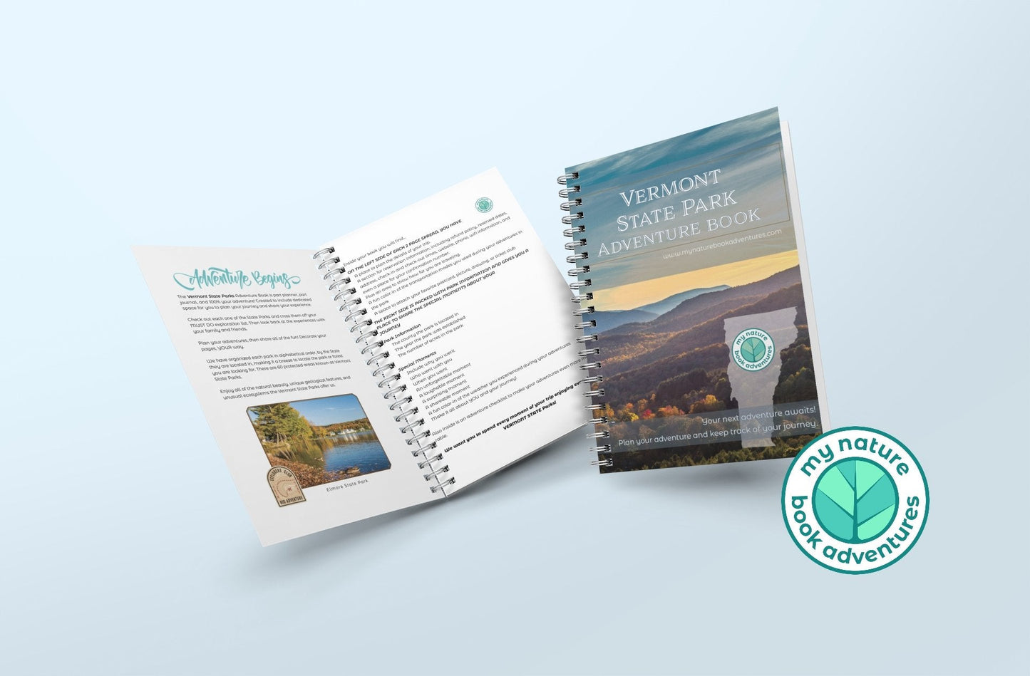 Vermont State Parks - Adventure Planning Journal