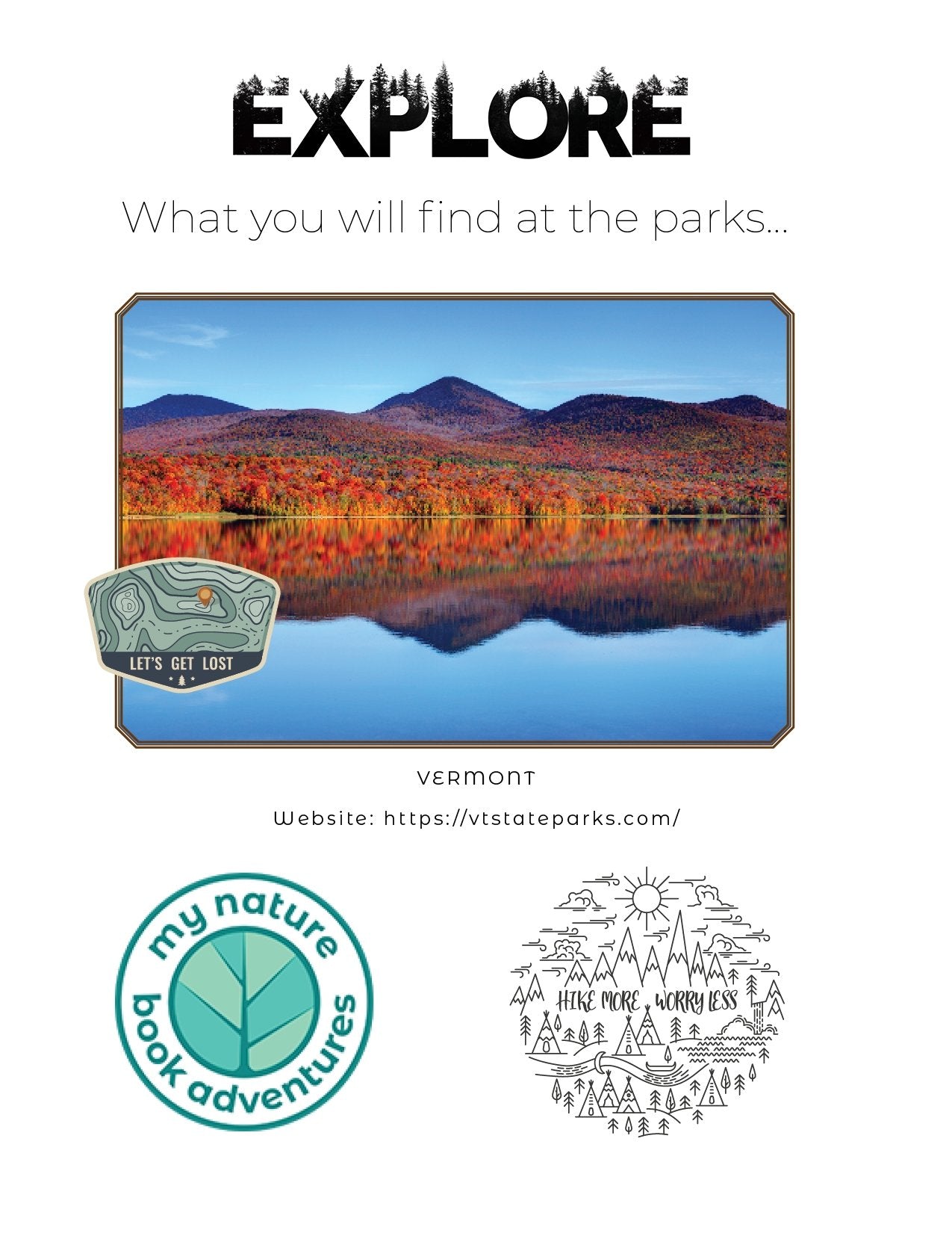 Vermont State Parks - Adventure Planning Journal