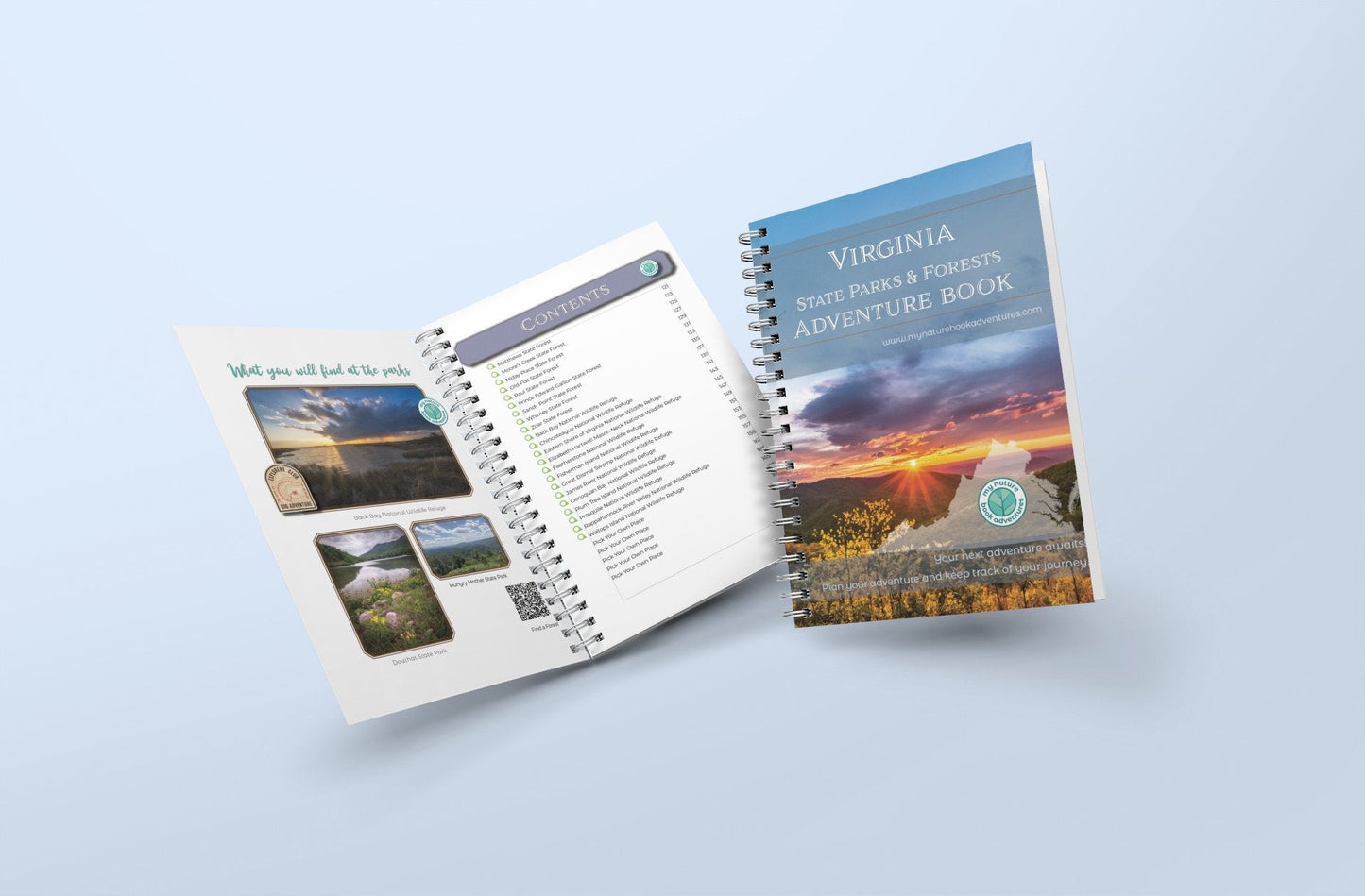 Virginia State Parks & Forests - Adventure Planning Journal