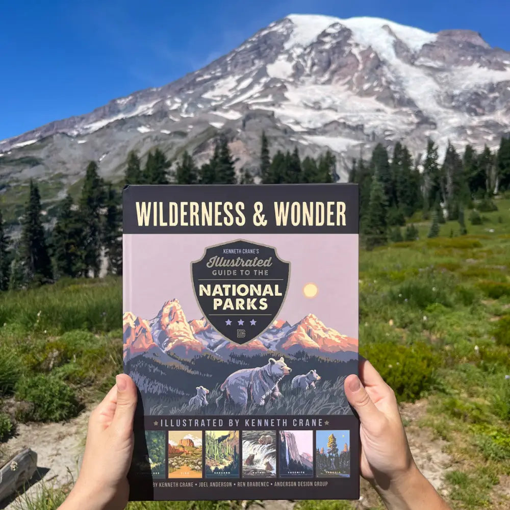 ** Wilderness & Wonder: An Illustrated Guide to the National Parks HARD COVER Book Books and Gifts